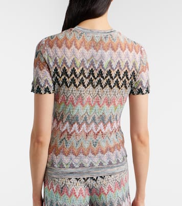 Top aus Häkelstrick | Missoni