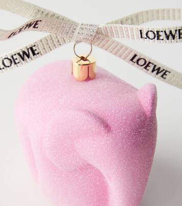 Elephant glitter glass ornament  | Loewe