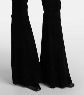 Cherilyn suede flared pants | Stouls