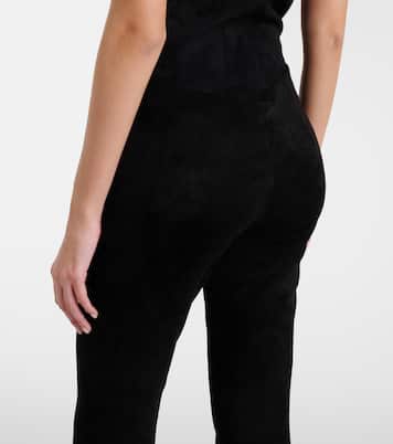 Cherilyn suede flared pants | Stouls