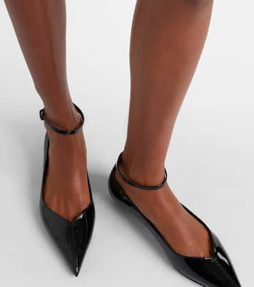 Erozeena patent leather ballet flats | Christian Louboutin