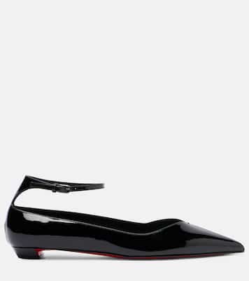 Erozeena patent leather ballet flats | Christian Louboutin