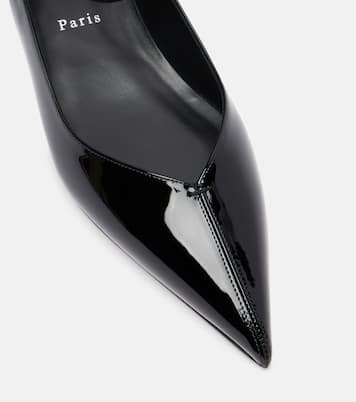 Erozeena patent leather ballet flats | Christian Louboutin