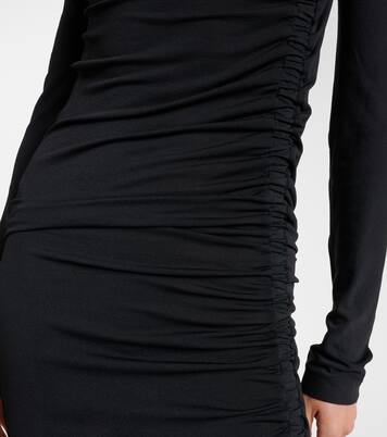 Ruched jersey midi dress | Ferragamo