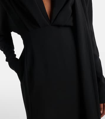 Midikleid aus Crêpe | Mugler