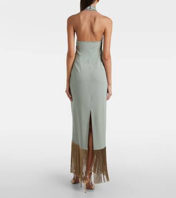 Maxikleid Berlin aus Crêpe-Cady | Taller Marmo