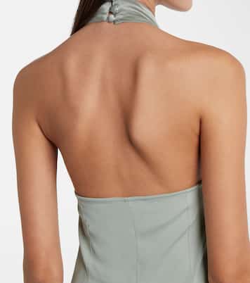 Maxikleid Berlin aus Crêpe-Cady | Taller Marmo