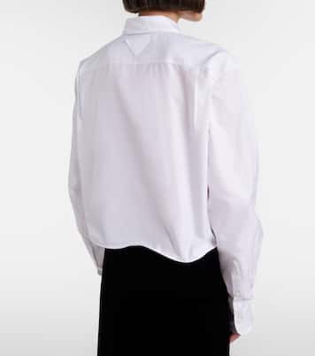 Cotton poplin shirt | Prada
