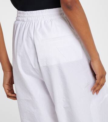 Cotton-blend barrel-leg pants | Róhe