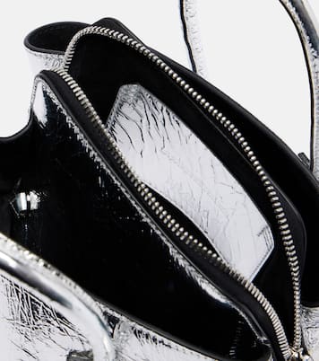 La Passeggiata Mini leather tote bag | The Attico