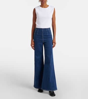 Joplin flared jeans | Veronica Beard