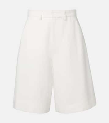 Sole cotton and linen Bermuda shorts | 'S Max Mara