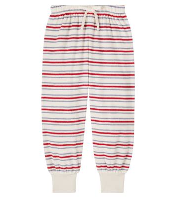 Itty striped cotton-blend terry sweatpants | Konges Sløjd