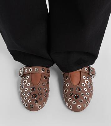 Bailarinas de piel adornadas | Alaïa