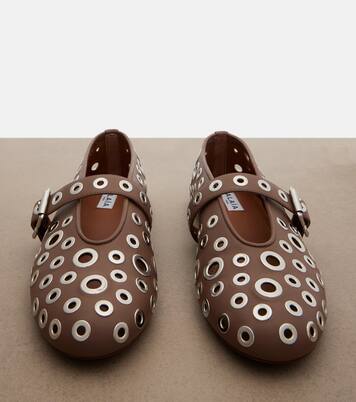 Bailarinas de piel adornadas | Alaïa