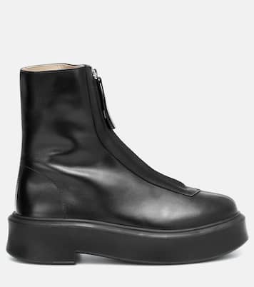 Botines Zipped 1 de piel | The Row