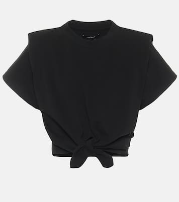 T-shirt cropped Belita in cotone | Isabel Marant