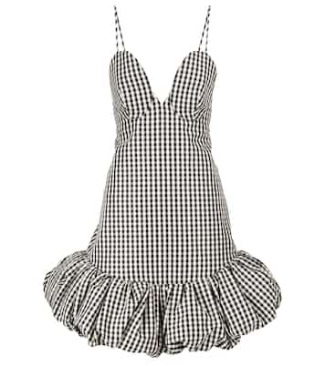 Sienna gingham minidress | Khaite