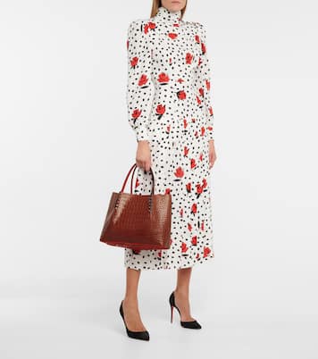 Cabarock Small croc-effect leather tote | Christian Louboutin