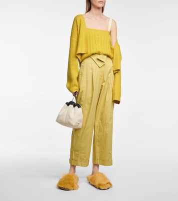 Delightful Match wool camisole and cardigan set | Dorothee Schumacher