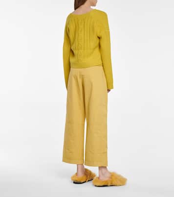 Delightful Match wool camisole and cardigan set | Dorothee Schumacher