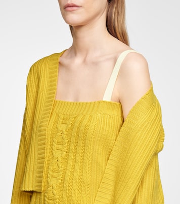 Delightful Match wool camisole and cardigan set | Dorothee Schumacher