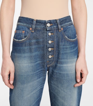 High-Rise Straight Jeans | MM6 Maison Margiela