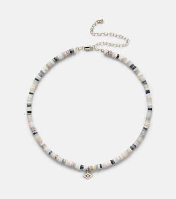 Choker en or jaune 14 ct et perles | Sydney Evan