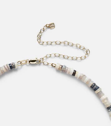 Choker en or jaune 14 ct et perles | Sydney Evan