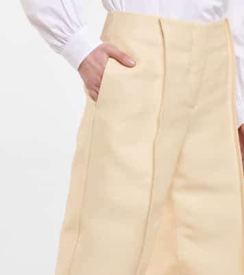 Wool and silk tapered pants | Jil Sander