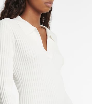 Minikleid aus Rippstrick | Helmut Lang