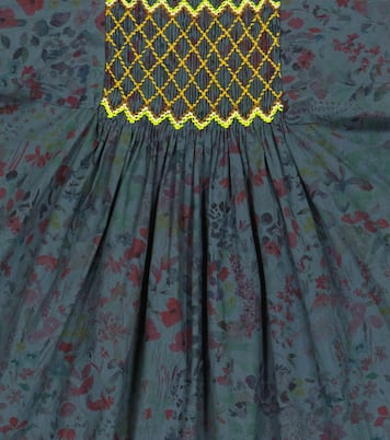 Bebé - vestido Pais de algodón floral | Bonpoint