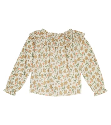 Blouse Indiana Olivia en coton à fleurs | The New Society