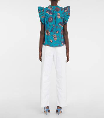 Elena花卉棉质上衣 | Ulla Johnson