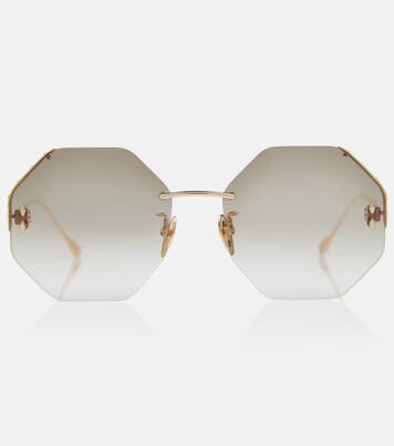 Occhiali da sole ottagonali in metallo | Isabel Marant