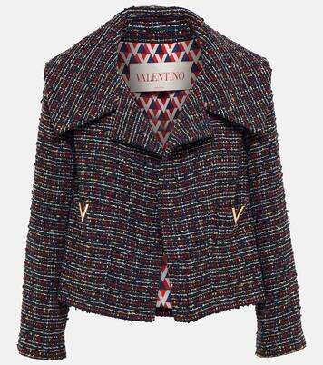 Giacca in tweed lamé | Valentino