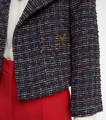 Giacca in tweed lamé | Valentino