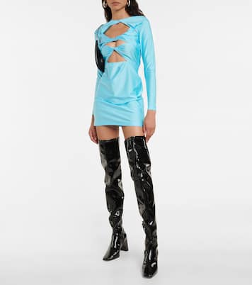 Vestido corto con aberturas | Coperni