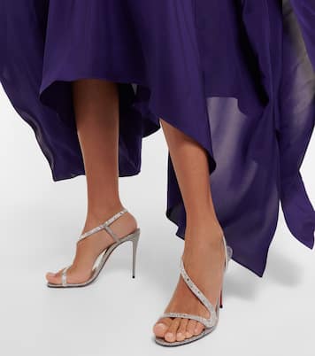 Sandali Rosalie Strass con cristalli | Christian Louboutin