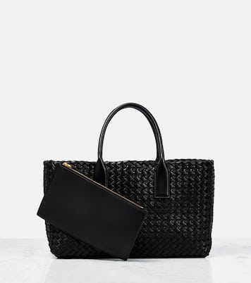 Sac Cabat Small en cuir | Bottega Veneta