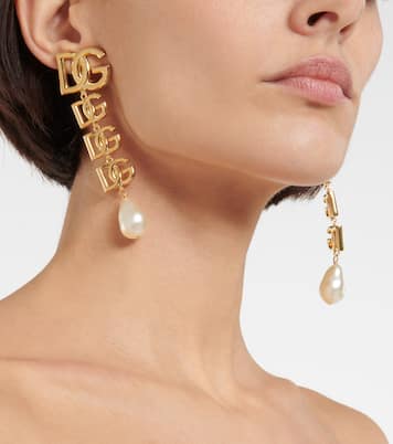 DG drop earrings | Dolce&Gabbana