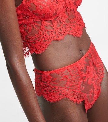 Slip in pizzo a vita alta | Dolce&Gabbana