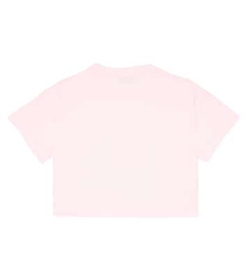 T-shirt in jersey di cotone con stampa | Il Gufo