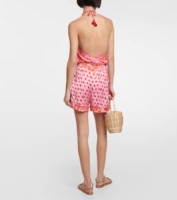 Isabelle floral halterneck top | Poupette St Barth