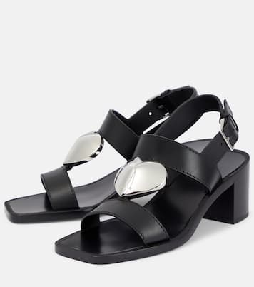 Sandalen Le Cœur aus Leder | Alaïa