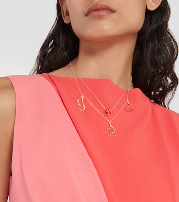 Collier L’Amanita en or 9 ct et corail | Aliita