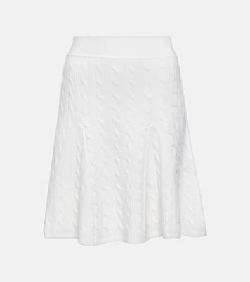 Minifalda de lana y seda | Polo Ralph Lauren