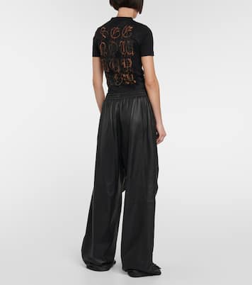 Weite Hose aus Leder | Balenciaga