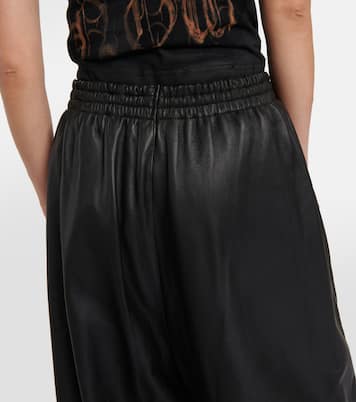 Weite Hose aus Leder | Balenciaga