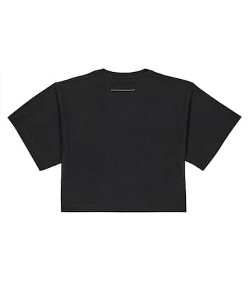 T-Shirt aus Baumwoll-Jersey | MM6 Maison Margiela Kids